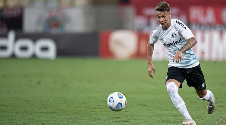 Foto: Jorge Rodrigues/AGIF - Atacante vem sendo titular com Mancini no Grêmio.