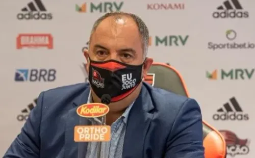 Marcos Braz não tem reforçado discurso de Renato Gaúcho de problemas que envolvem o dia a dia do Flamengo (Divulgação: Flamengo)