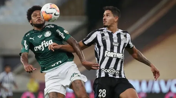 O Palmeiras venceu a Libertadores em cima do Santos (Foto: Getty Images)