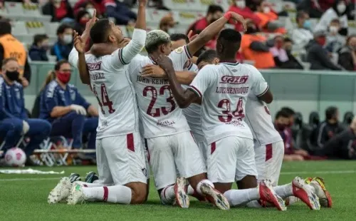 John Kennedy retorna ao Fluminense após cumprir suspensão (Foto: Foto: Robson Mafra/AGIF)