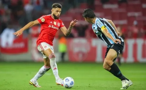 Foto: Pedro H. Tesch/AGIF – A diretoria do Inter acredita que possa vender o atacante por 20 milhões de euros