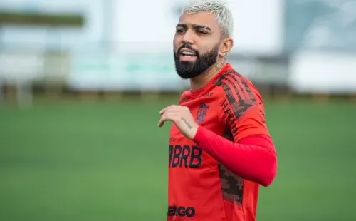 Flickr Oficial CR Flamengo/Alexandre Vidal | Gabigol em treino do Flamengo