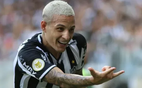 Foto: (Fernando Moreno/AGIF) - Guilherme Arana fez o gol da vitória do Atlético sobre o América