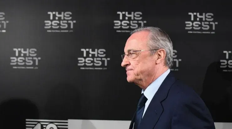 Florentino Pérez colocará multa rescisória de 6.4 bilhões de reais na renovação de Vinícius Júnior. Foto:Gonzalo Arroyo Moreno/Getty Images