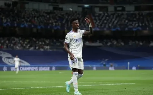 Foto:Gonzalo Arroyo Moreno/Getty Images | United acena proposta irrecusável por Vini Jr. ao Real Madrid