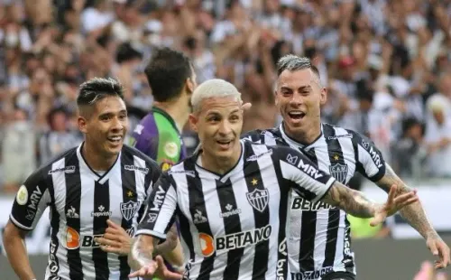 Foto: Fernando Moreno/AGIF - Guilherme Arana falou sobre a saída do Atlético-MG para a Europa