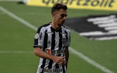 MG - Belo Horizonte - 17/01/2021 - BRASILEIRO A 2020 - ATLETICO MG X ATLETICO GO - Hyoran jogador do Atletico-MG comemora seu gol durante partida contra o Atletico-GO no estadio Mineirao pelo campeonato Brasileiro A 2020. Foto: Alessandra Torres/AGIF