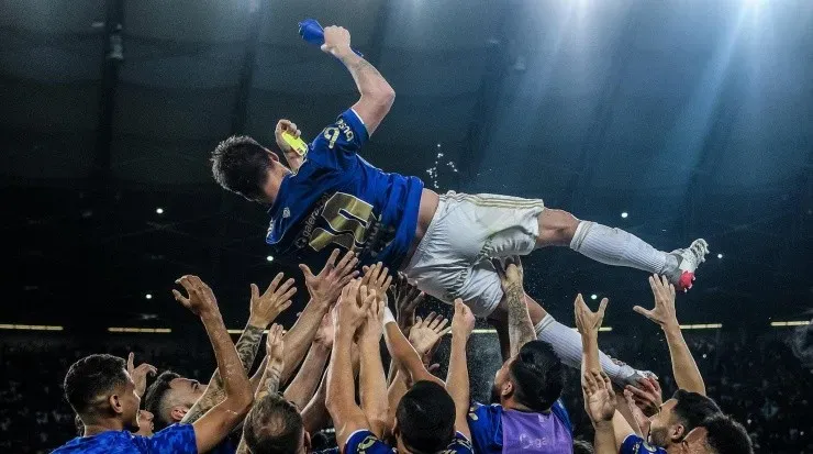 Na despedida de Rafael Sóbis, o Cruzeiro venceu o Brusque por 2 a 0 graças ao apoio de sua torcida. Foto: Gustavo Aleixó/ Cruzeiro