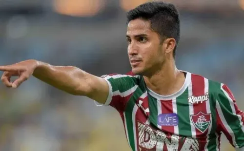 RJ - Rio de Janeiro - 03/11/2018 - Brasileirao A 2018, Fluminense x Vasco -Igor Juliao jogador do Fluminense durante partida contra o Vasco no estadio Maracana pelo campeonato Brasileiro A 2018. Foto: Thiago Ribeiro/AGIF