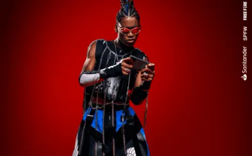 (Reprodução/SPFW, Santander e Garena)