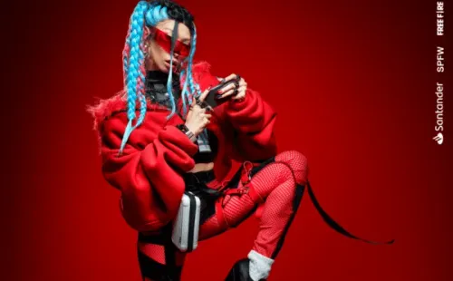 (Reprodução/SPFW, Santander e Garena)