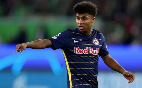 Photo by Martin Rose/Getty Images)Karim-David Adeyemientrou na mira do Barça