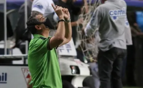 Fernando Moreno/AGIF | Marquinhos Santos vem se destacando desde que chegou ao clube mineiro