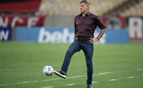 Foto: Jorge Rodrigues/AGIF – Renato Gaúcho ainda não convenceu a Nação no comando do Flamengo