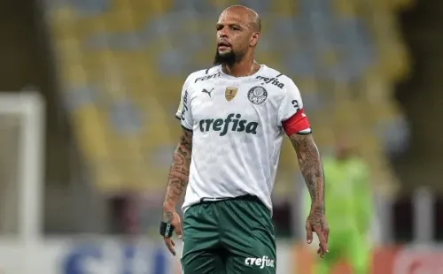 Foto: Thiago Ribeiro/AGIF – Felipe Melo em ação pelo Palmeiras