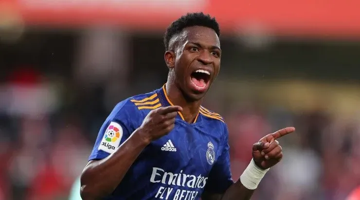 Viníicus Júnior foi substituido contra o Granada. Foto:Fran Santiago/Getty Images