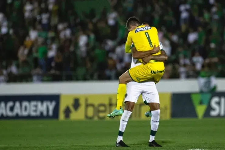 Diogo Reis/AGIF - Goiás consegue seu acesso à elite do Brasileiro de 2022.