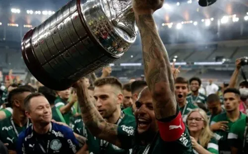 Foto: Ricardo Moraes - Pool/Getty Images/Palmeiras é o atual campeão da Copa Libertadores.