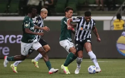 Foto: Ettore Chiereguini/AGIF – Palmeiras e Atlético empataram em 2 a 2