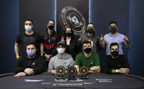 Mesa final do BSOP primeira vez (Foto: BSOP)