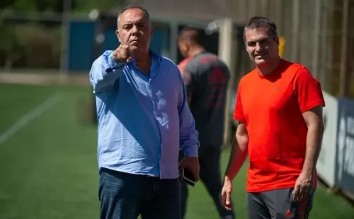 Marcos Braz não cravou permanência de Renato Gaúcho no Flamengo (Foto: Alexandre Vidal/Flamengo)