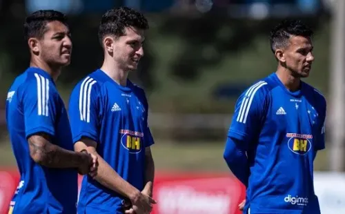 Treino realizado nesta manhã, na Toca da Raposa 2, em Belo Horizonte. Foto: Gustavo Aleixo/Cruzeiro IMPORTANTE: Imagem destinada a uso institucional e divulgação, seu uso comercial está vetado incondicionalmente por seu autor e o Cruzeiro Esporte Clube. IMPORTANT: image intended for institutional use and distribution. Commercial use is prohibited unconditionally by its author and Cruzeiro Esporte Clube.
