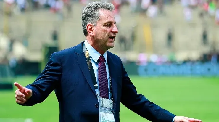 Rodolfo Landim deve ser reeleito como presidente do Flamengo nos próximos dias (Foto: Getty Images)