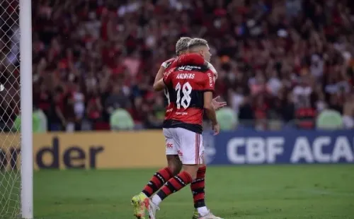 Jogadores fizeram questão de exaltar Andreas Pereira