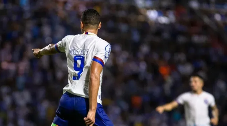 Gilberto pode não permanecer no Bahia em 2022. Foto:Alisson Frazao/AGIF