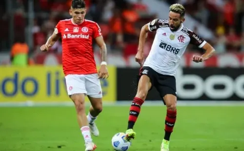 Pedro H. Tesch/AGIF – Isla confirmou que vai continuar na equipe rubro-negra em 2022