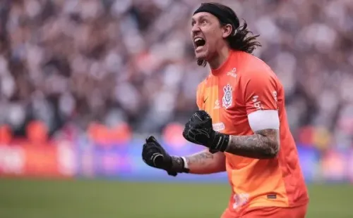 Foto: Ettore Chiereguini/AGIF – Cássio destacou seu foco em ajudar o Timão