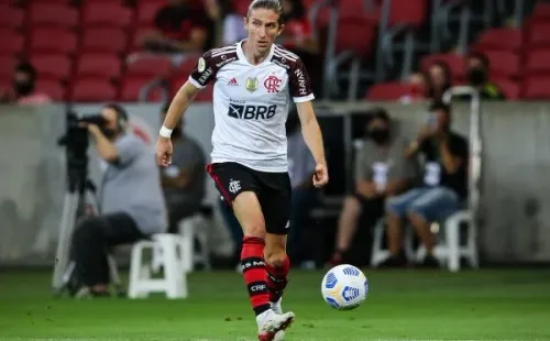Foto: Pedro H. Tesch/AGIF -Filipe Luis jogador do Flamengo