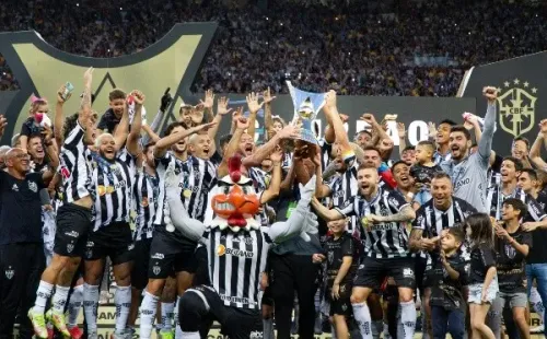 Fernando Moreno/AGIF/ Galo campeão do Campeonato Brasileiro.