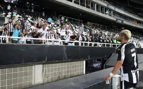 Vitor Silva/Botafogo – Rafael vive o sonho de jogar no clube do coração