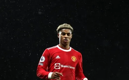 Alex Pantling/Getty Images – Rashford foi um dos atletas presentes no CT na última terça-feira (21)