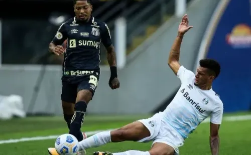 Alexandre Schneider/Getty Images/ Desde 2019 no Santos, Marinho teve ótimos números somente em uma temporada; veja as estatísticas