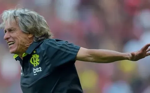 RJ - Rio de Janeiro - 14/07/2019 - Brasileiro A 2019, Flamengo x Goias -Jorge Jesus tecnico do Flamengo durante partida contra o Goias no estadio Maracana pelo campeonato Brasileiro A 2019. Foto: Thiago Ribeiro/AGIF