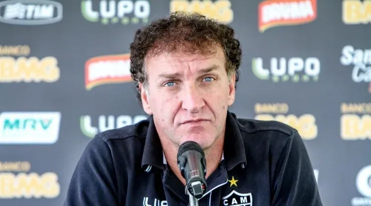 Cuca comunicou Sérgio Coelho em reunião nessa segunda-feira (27) que não será mais técnico do Atlético Mineiro em 2022. Foto:Bruno Cantini/ Atlético Mineiro