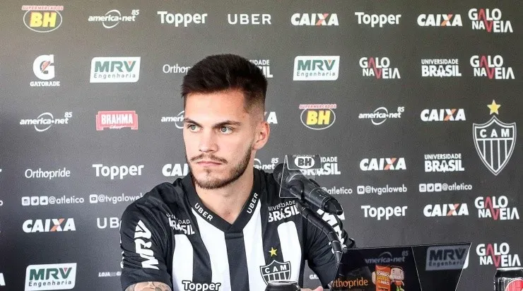 Nathan pode deixar o Atlético Mineiro para jogar no Fluminense. Foto: Bruno Cantini/ Atlético Mineiro