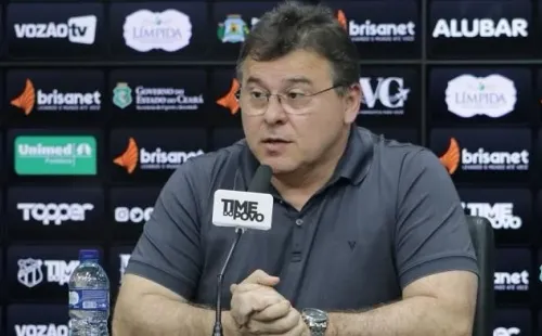 Foto: Marcelo Vidal/CearaSC.com/Divulgação - Robinson de Castro: presidente detalhou a busca do Vozão por um camisa 9