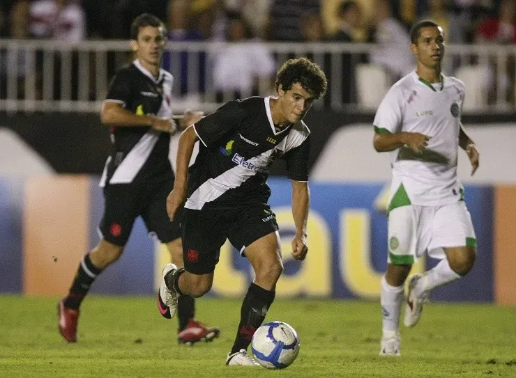 Buda Mendes/LatinContent via Getty Images - Phillipe Coutinho quando defendeu o Vasco, em 2010