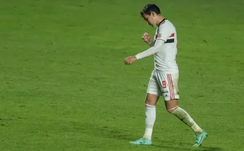 Marcello Zambrana/AGIF – O camisa 9 do Tricolor ainda não deu uma resposta a proposta do clube cearense