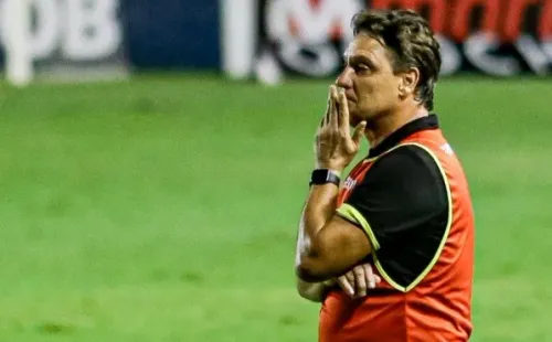 Foto: Rafael Vieira/AGIF -João Brigatti técnico do Sampaio Corrêa