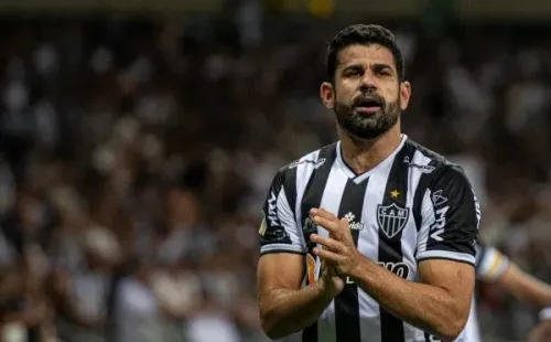 Foto:Alessandra Torres/AGIF – Diego Costa está próximo de saída do Galo e Corinthians pode agir no mercado