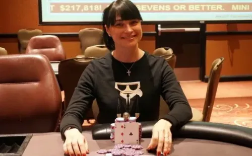 Nadya Magnus (Foto: PokerNews)