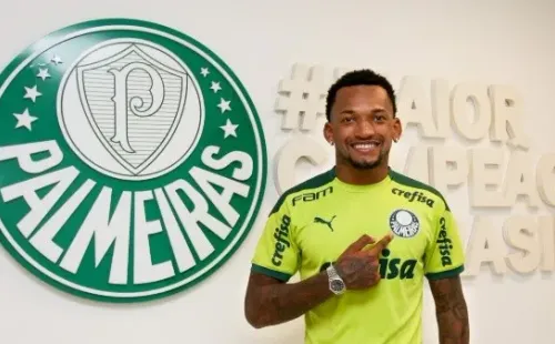 (Foto: Fabio Menotti/Palmeiras) Jailson é o novo refoço do Palmeiras