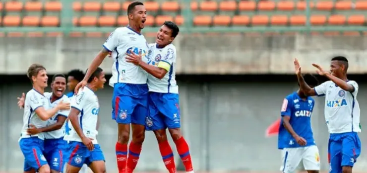 Bahia se classificou para o mata-mata da Copinha (Foto: Felipe Oliveira/EC Bahia)