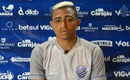 (Foto: ASCOM CSA) Luiz Henrique vibra com oportunidade no CSA