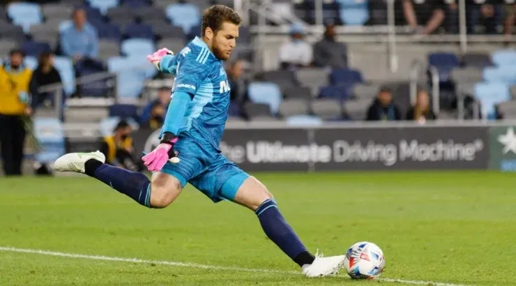 (Photo by Jeremy Olson/ISI Photos/Getty Images) - Goleiro estava jogando pelo Dallas.