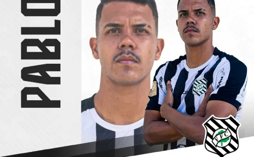 Arte Twitter / Pablo é o mais novo jogador do Figueirense.